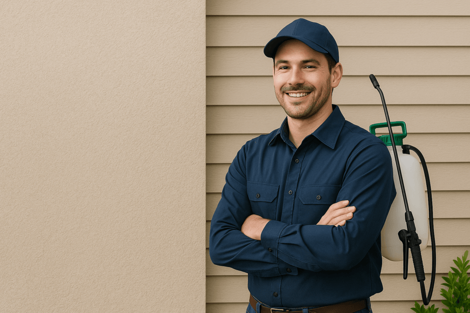 Pest & Termite Control in Lawrence, KS on a residential property